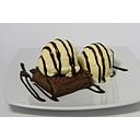 H. BROWNIE CON 2 BOLAS DE HELADO