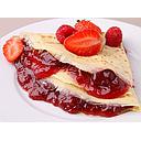 CREPES CON MERMELADA DE FRESA