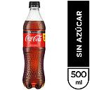 G. COCA COLA SIN AZUCAR 600 ML
