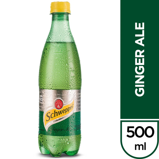 G. SCHWEPPES GINGER ALE 500ML